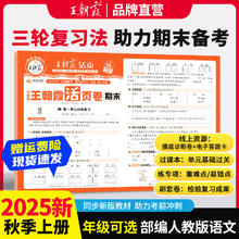 《王朝霞期末活页试卷》（科目年纪任选 2025年新版）