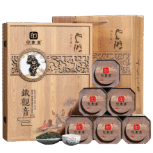 印象堂茶叶一级铁观音504g乌龙茶浓香礼盒装中秋节礼品送长辈