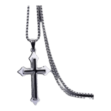 十字架项链男女ins1元