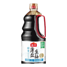 海天酱油 薄盐生抽 减盐国标一级非转基因黄豆酿造煲汤炒菜红烧调味品 【0防腐】醇香薄盐生抽1.28L*1瓶9.9元(需领券)