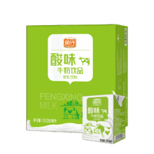 风行牛奶 酸味含乳饮料 200ml 12盒 *3件45.93元(返超市卡3元，合15.31元/件)