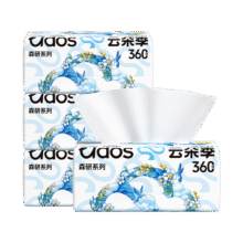 云朵季大包抽纸医护级大尺寸纸巾五层加厚餐巾纸卫生纸家用面巾纸抽 5层 360张*4包12.9元 (月销4000+)