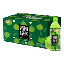 plus会员:达利园 青梅绿茶 500ml *15瓶整箱 *4件+凑单