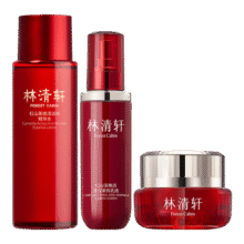 林清轩红山茶护肤品套装（爽肤水乳液面霜）化妆品护肤品礼盒生日礼物女609元 (每满300减50,券后省50)