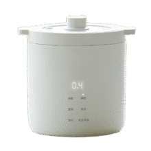olayks立时电饭煲小迷你电饭锅小型智能多功能防溢米饭锅家用蒸饭锅1人食mini快煮陶瓷釉不粘锅 陶白 1.2L179元 (每满300减50)