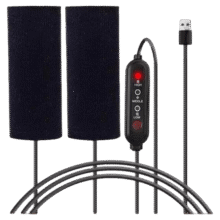 电动车摩托车 加热手把套 USB电热手把套保暖把手套 【USB插头款】 5V2A适用（加粗防冻线） 升级三挡恒温【36-96v可调节】9.9元