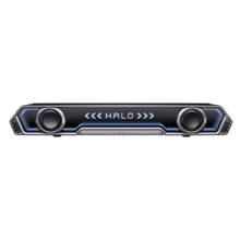 漫步者花再Halo PixelBar深渊字幕歌词音响电脑桌面音箱 蓝牙6.0有线音箱RGB灯效 破界黑354.09元