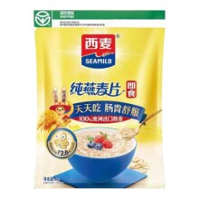 西麦燕麦片纯燕麦3KG营养早餐即食冲饮原味0添加蔗糖独立包装正品 【独立装】350g(35g*10包)