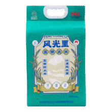 风光里五常大米半天妖基地绿色食品东北大米真空包装5KG/10斤325.64元拍4件(合81.41元/件)