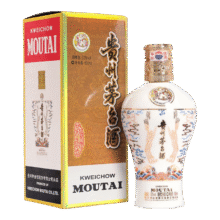 PLUS会员：茅台 中信金陵套装 53°酱香型白酒 500ml 1瓶