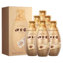 淘金币可用、今日必买：口子窖 古窖清 50度 兼香型白酒 500ml*6瓶+赠100ml*4瓶