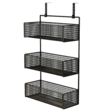 朝立冰箱置物架侧面挂架壁挂免打孔厨房用品多功能零食果蔬放菜收纳架 白色单层小号【加厚材质】4.7元 (券后省4)
