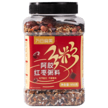 万谷食美 阿胶红枣粥料1.9斤