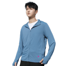 21日20点：雪中飞 防晒衣 男女款 夏季薄款 冰丝防晒服 大理石蓝 男款 XL
