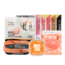 领先成猫尝鲜礼包主食级烘焙猫粮猫条餐盒汤包（新老款随机发货）9.41元