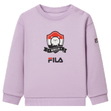 FILA 女童冬季保暖针织套头衫卫衣 80-100 加绒