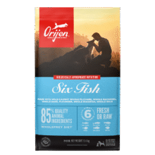 orijen/渴望 六种鱼 全阶段通用狗粮 鱼肉味 11.4kg678.55元