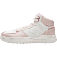 超V：李宁 休闲鞋女鞋青云HI减震回弹时尚经典滑板鞋高帮运动鞋105元