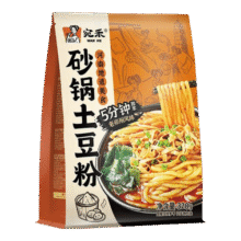 宛禾砂锅土豆粉速食夜宵方便食品肥汁米线麻辣烫米粉带料包 经典土豆粉1袋