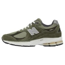 再降价、88VIP：New Balance NB 男女款情侣复古军绿运动休闲鞋M2002RHN369.21元+23.96元淘金币