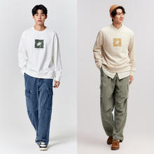 Semir 森马 情侣简约日常休闲舒适通勤圆领上衣30.1元（需买2件，需用券）