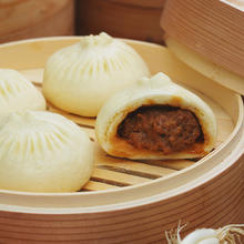 桃花点点 鲜汁大肉包 10只 800g