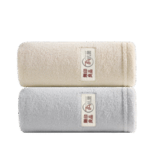 无印良品毛巾2条装7A级抗菌加厚柔软强力吸水不易掉毛A类洗脸洗澡大面巾10.95元(需领券)