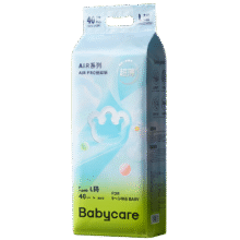 PLUS会员: babycare Air pro纸尿裤加量装L/XL码 超薄透气189.6元(合63.2元/件)包邮