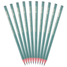 晨光（M&G）文具2B铅笔10支 经典绿杆六角木杆铅笔 学生考试涂卡书写美术素描绘图木质铅笔AWP304A78.88元(合2.96元/件)