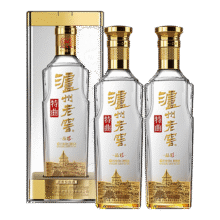 微信小程序专享：泸州老窖 特曲晶彩 52° 浓香型 500ml *2瓶594.68元(需领券，合297.34元/件)