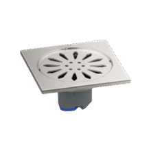 科勒（KOHLER）地漏防臭防虫厨卫地漏防返溢防堵塞方型10cm不锈钢地漏33483T拉丝48元 (券后省0.98)