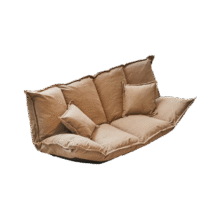 家逸懒人沙发床卧室客厅榻榻米可折叠可躺卧小户型单双人沙发椅整装309元 (券后省20)