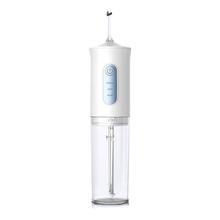 冲牙器家用冲牙器便携水牙线牙齿冲洗器 白色 2支喷头 脉冲水流+三档模式