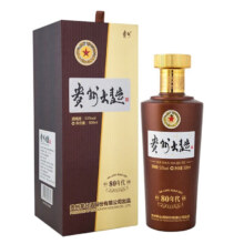 茅台 大曲酒 53° 酱香型 500ml 80年代