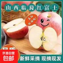 山西运城 当季红富士冰糖心苹果 带箱10斤【80-95mm】