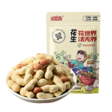村哥俩 多味带壳花生 奶香味 500克*1袋