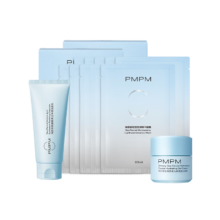 PMPM蓝海洁面100g+面霜50g+蓝海面膜5片/盒*2