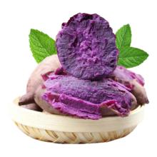 全新品质沙地紫罗兰紫薯 粗粮早餐 净重4.5-4.8斤
