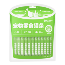 宠元的欧卡 猫条0胶0淀0诱猫条功能型宠物零食 15g*12支