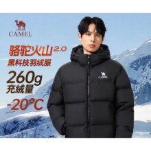 闭眼买：骆驼 火山羽绒服2.0 男女同款