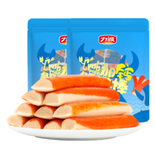 需入会 力诚 加钙蟹柳原味 蟹肉蟹棒 500g袋装