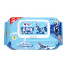 京东PLUS：心相印 茶树精油湿厕纸 80抽*1包 小飞兔系列 加大加厚