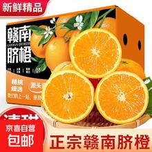 江西赣南脐橙 赣州大果 当季现摘新鲜 70-80mm净重4.5斤带箱5斤中果