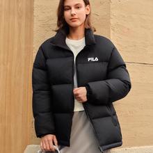 FILA 男女同款 双面穿三防羽绒服 650蓬鸭绒 F51U549902F