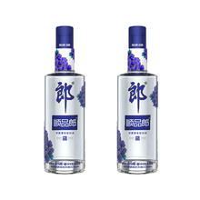 郎酒 顺品郎 蓝顺 45%vol 兼香型白酒 480ml*2瓶 双支装