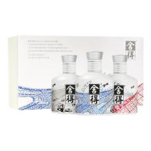 舍得 中法非凡·2023款 52° 浓香型 100ml 3瓶+赠双鼎52度 100mL 1盒