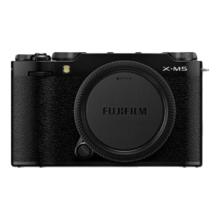 富士 XS20/XT5高清微单相机XT30三代防抖4k拍摄美颜直播防抖数码摄像机 XM5 黑色 单身机 官方标配（机身+肩带+电池）