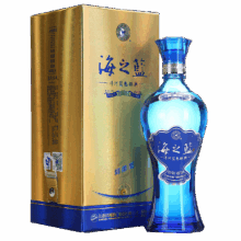 洋河 海之蓝 42°浓香型白酒 520ml 1瓶