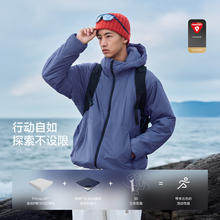 RESTICK「星轨」100G金标P棉棉服冬季PrimaLoft轻量防寒连帽外套