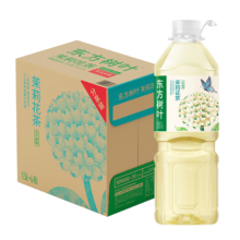 农夫山泉 东方树叶茉莉花茶 1.5L*6瓶 无糖0脂0卡 大瓶解渴整箱装